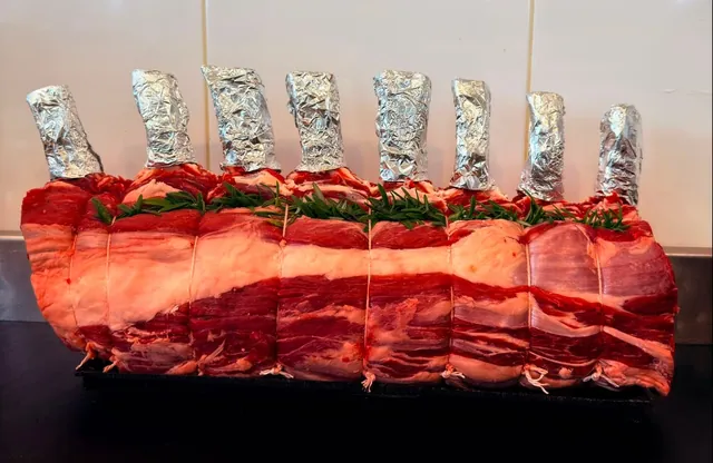 Standing rib roast at Figtree Fresh Meats
