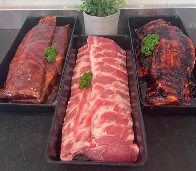 USA pork ribs at Figtree Fresh Meats